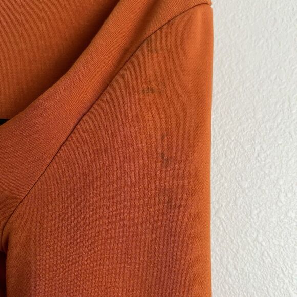 Armani Exchange Mens Orange Hoodie Size XL - Picture 6 of 9